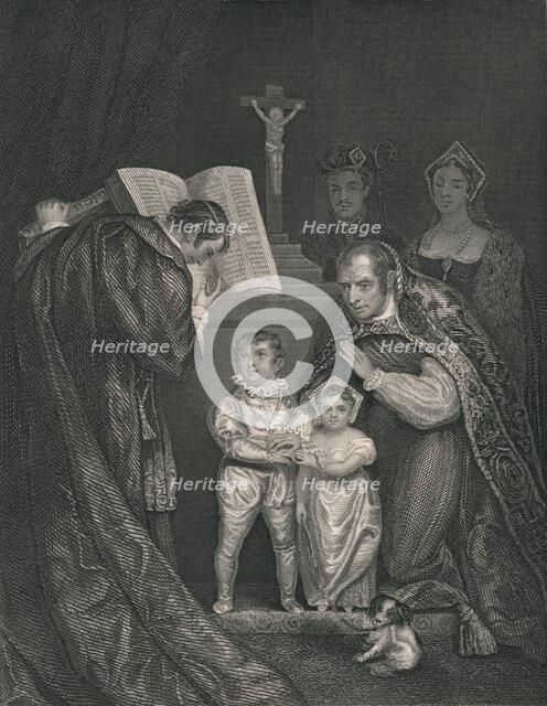 'The Marriage of Richard Duke of York. (Brother to Edward V.)', 1478, (1821), (mid 19th century).  Creator: J Rogers.