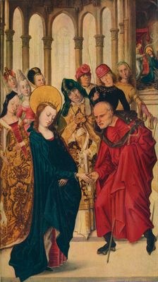 The Marriage of the Virgin 15th century. Artist: Master of the View of Ste Gudule