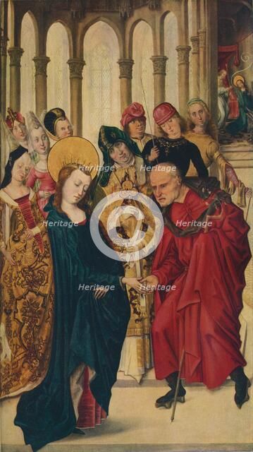 'The Marriage of the Virgin', 15th century. Artist: Master of the View of Ste Gudule.
