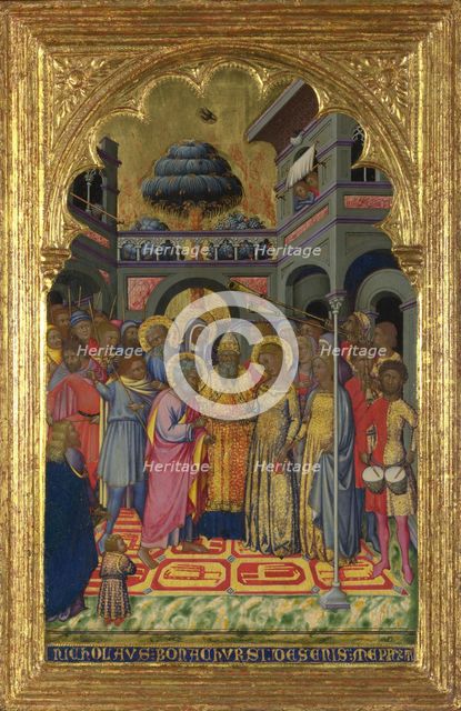The Marriage of the Virgin, ca 1380. Artist: Niccolò di Bonaccorso (active 1370-1388)
