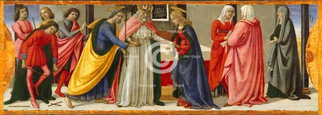 The Marriage of the Virgin, ca. 1479. Creator: Davide Ghirlandaio.