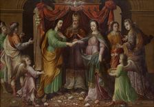 The Marriage of the Virgin, ca. 1690. Creator: José Sánchez