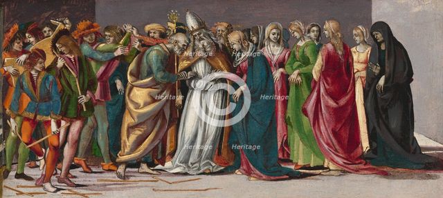 The Marriage of the Virgin, c. 1490/1491. Creator: Luca Signorelli.