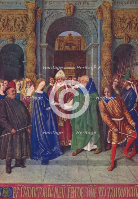 'The Marriage of the Virgin', c1455, (1939). Artist: Jean Fouquet.