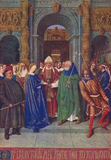 The Marriage of the Virgin c1455, (1939). Artist: Jean Fouquet