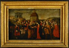 The Marriage of the Virgin, early 16th century. Creator: Monaldo Trofi