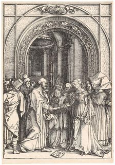 The Marriage of the Virgin, from The Life of the Virgin, c. 1504. Creator: Dürer, Albrecht (1471-1528)