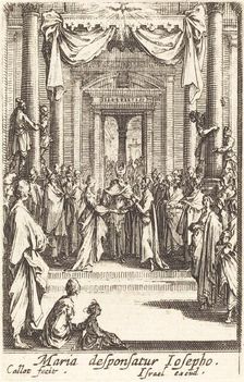 The Marriage of the Virgin, in or after 1630. Creator: Jacques Callot