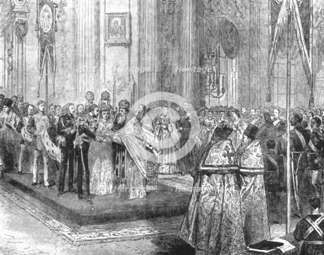 'The Marriage of The Duke of Edinburgh with The Grand Duchess Marie Alexandrovna...1874', (1901).  Creator: Unknown.
