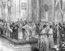 The Marriage of The Duke of Edinburgh with The Grand Duchess Marie Alexandrovna...1874 (1901). Creator: Unknown