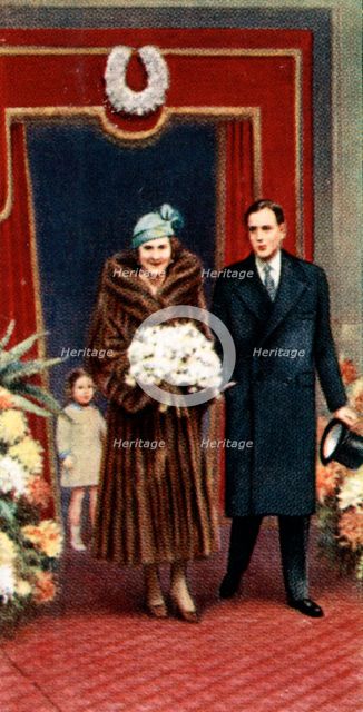 The marriage of the Duke and Duchess of Kent, November 1934, (c1935). Artist: Unknown
