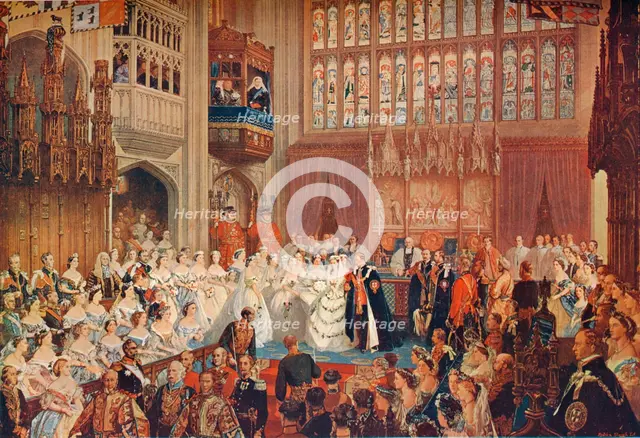 The Marriage of the Prince of Wales, 1863 (1906). Artist: Unknown.