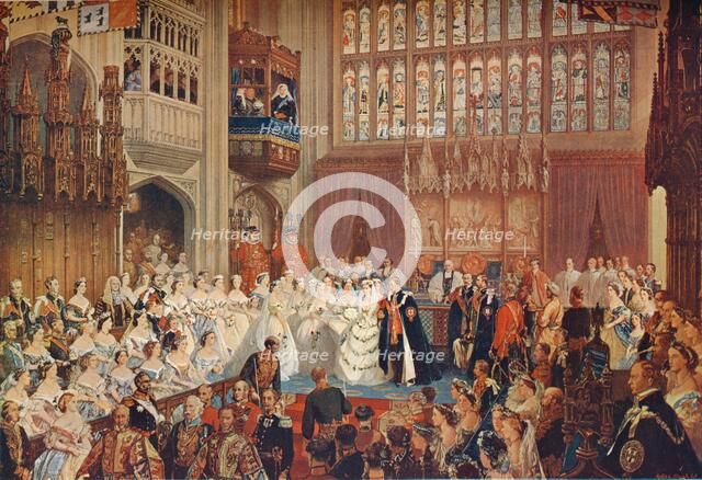 The Marriage of the Prince of Wales, 1863 (1906). Artist: Unknown.