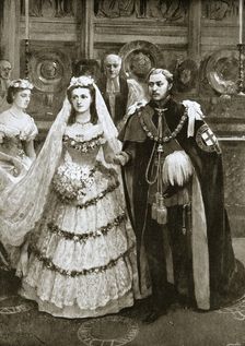 The marriage of the Prince of Wales and Princess Alexandra of Denmark, Windsor, 1863 (1901)