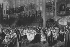 The Marriage of the Prince of Wales with Princess Alexandra of Denmark, March 10 1863 (1901). Creator: Unknown