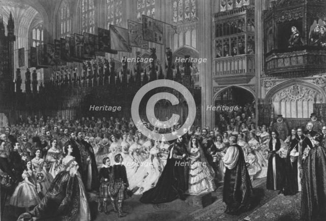 'The Marriage of the Prince of Wales with Princess Alexandra of Denmark, March 10 1863', (1901).  Creator: Unknown.