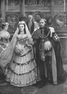 The Marriage of the Prince of Wales with Princess Alexandra of Denmark..., Windsor, 1863 (1901). Creator: Unknown
