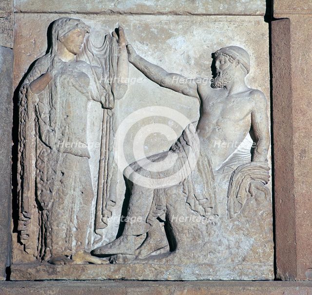 The marriage of Zeus and Hera, 5th century BC. Artist: Unknown