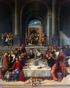 The Marriage at Cana 1531. Creator: Garofalo, Benvenuto Tisi da (1481-1559)