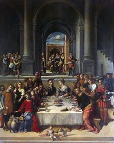 The Marriage at Cana 1531. Creator: Garofalo, Benvenuto Tisi da (1481-1559)