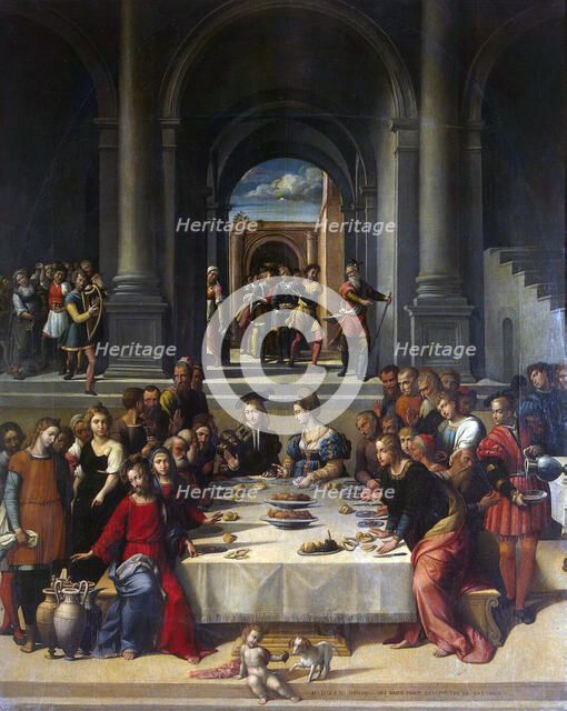 The Marriage at Cana', 1531. Creator: Garofalo, Benvenuto Tisi da (1481-1559).