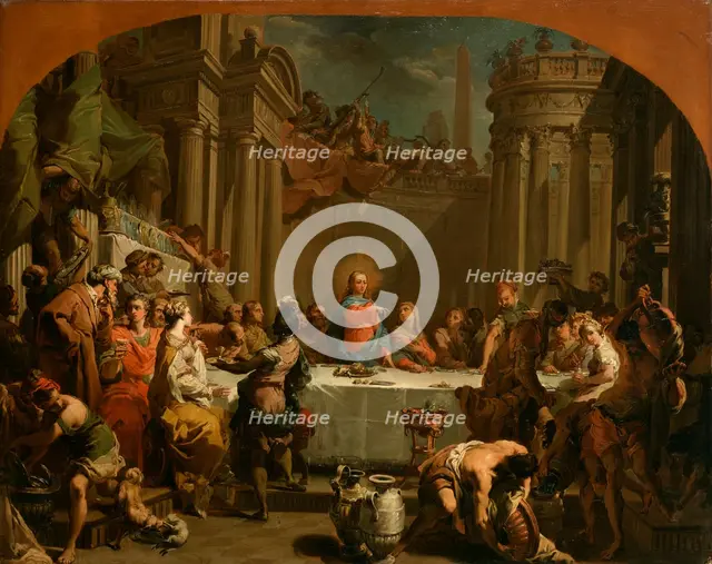 The Marriage at Cana, 1766. Creator: Gaetano Gandolfi.