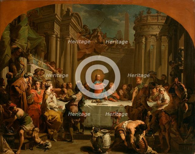The Marriage at Cana, 1766. Creator: Gaetano Gandolfi.