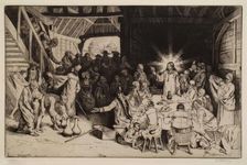 The Marriage At Cana, 1889. Creator: William Strang