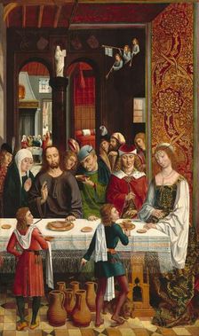The Marriage at Cana, c. 1495/1497. Creator: Master of the Catholic Kings