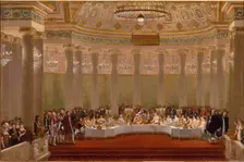 The marriage banquet of Napoleon I and Marie-Louise of Austria April 2, 1810, 1812