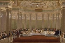 The marriage banquet of Napoleon I and Marie-Louise of Austria April 2, 1810, 1812