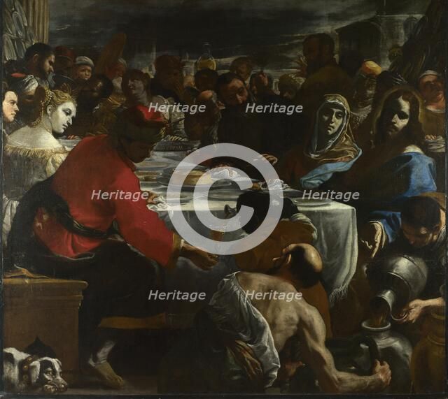 The Marriage Feast At Cana, c. 1655-1656. Artist: Preti, Mattia (1613-1699)