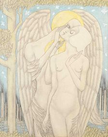 The marriage proposal (Het aanzoek), 1898. Creator: Toorop, Jan (1858-1928)