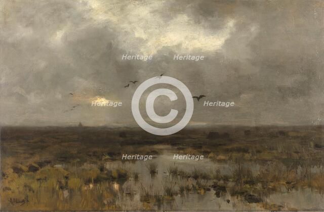 The Marsh, c.1885-c.1888. Creator: Anton Mauve.