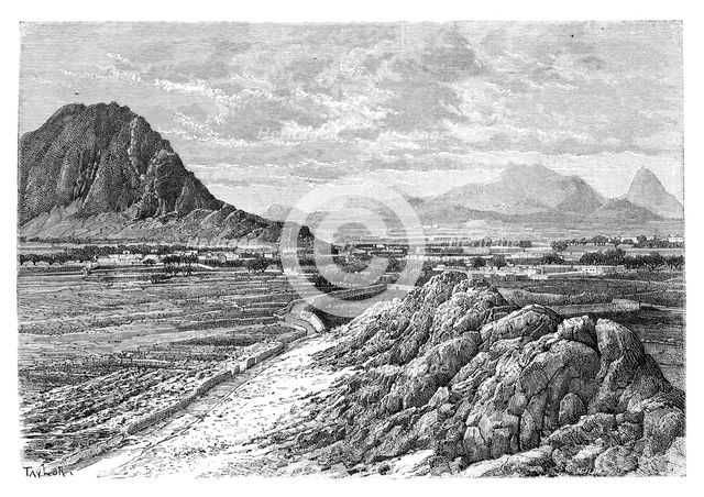 The Marsha Pass, North of Kandahar, Afghanistan, 1895. Artist: Unknown