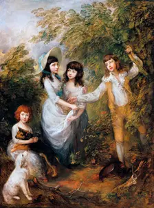 The Marsham Children, 1787. Artist: Gainsborough, Thomas (1727-1788)