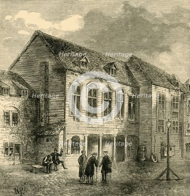 'The Marshalsea Prison, in the Eighteenth Century', (c1878). Creator: Unknown.