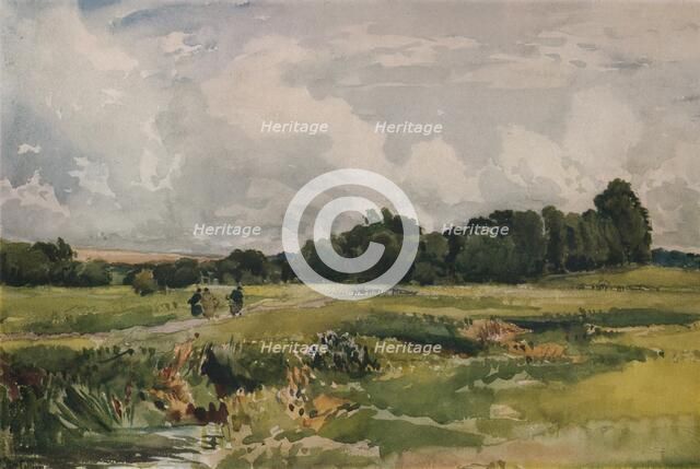 'The Marshes', c1879. Artist: Thomas Collier.