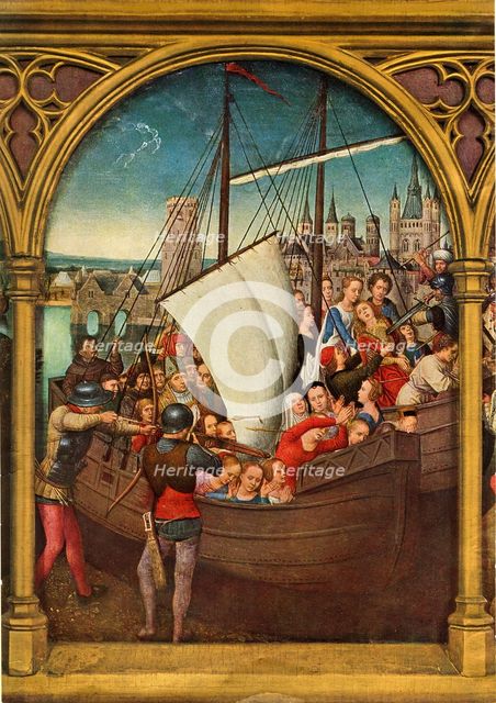 'The Martydom of the Virgins', 1489. Creator: Hans Memling.