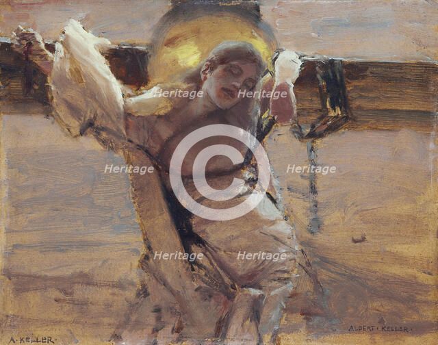 The Martyr, c1892. Creator: Albert von Keller.