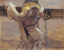 The Martyr, c1892. Creator: Albert von Keller