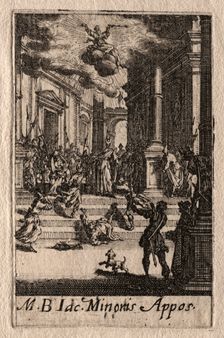 The Martyrdom of the Apostles: St. James the Less. Creator: Jacques Callot (French, 1592-1635)