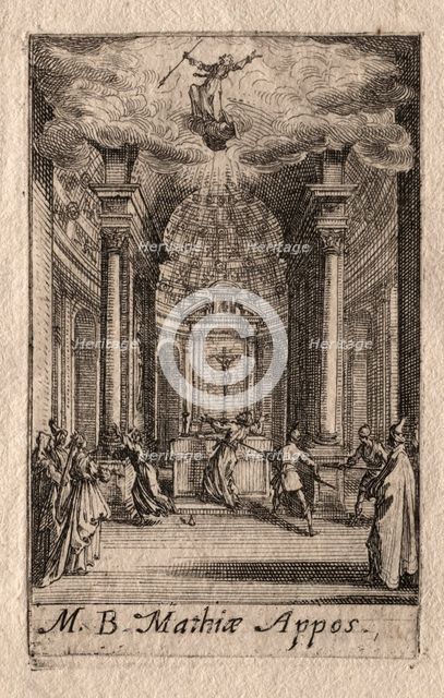 The Martyrdom of the Apostles: St. Matthias. Creator: Jacques Callot (French, 1592-1635).