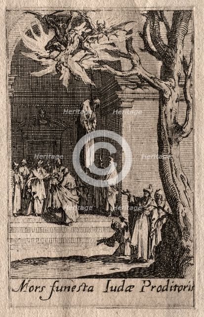 The Martyrdom of the Apostles: The Death of Judas. Creator: Jacques Callot (French, 1592-1635).