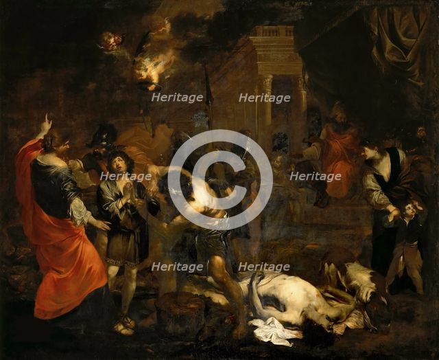 The Martyrdom of the Maccabees. Creator: Malo, Vincent (1602/1606-1644).