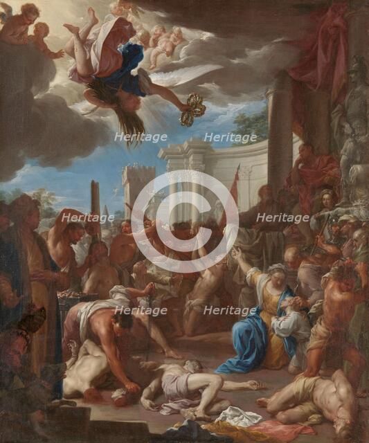 The Martyrdom of the Seven Sons of Saint Felicity, 1709. Creator: Francesco Trevisani.