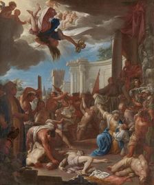 The Martyrdom of the Seven Sons of Saint Felicity, 1709. Creator: Francesco Trevisani