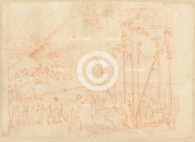 The Martyrdom of the Ten Thousand, c. 1514. Creator: Vittore Carpaccio.