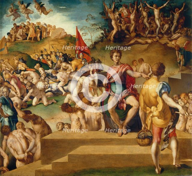 The Martyrdom of the Ten Thousand, ca 1529.