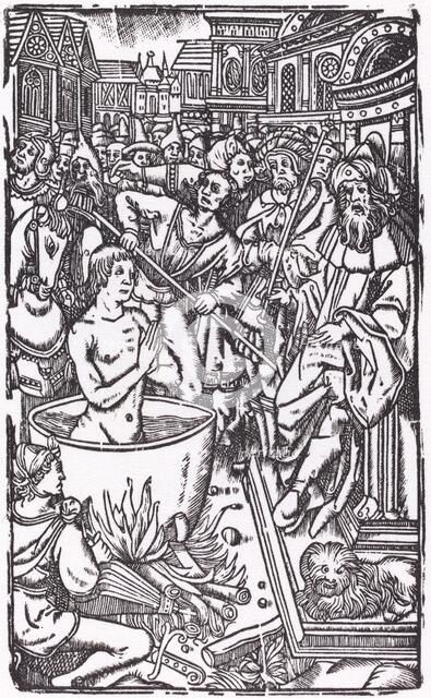 The Martyrdom of a Saint. Creator: Unknown.